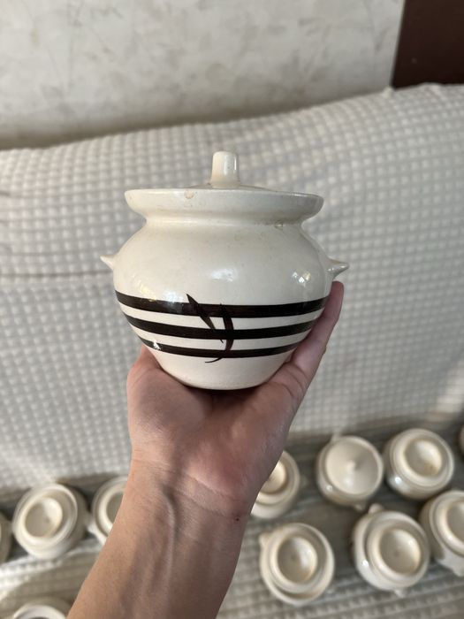 Горшочки глиняные для духовки