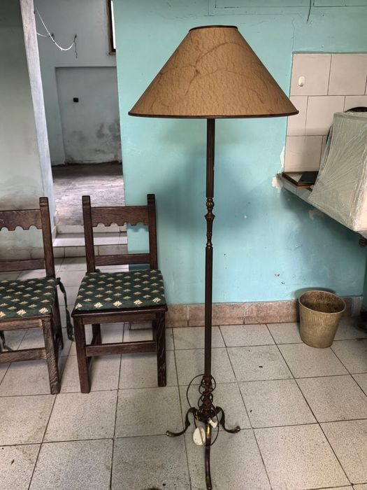 Бронзов Старинен Лампион