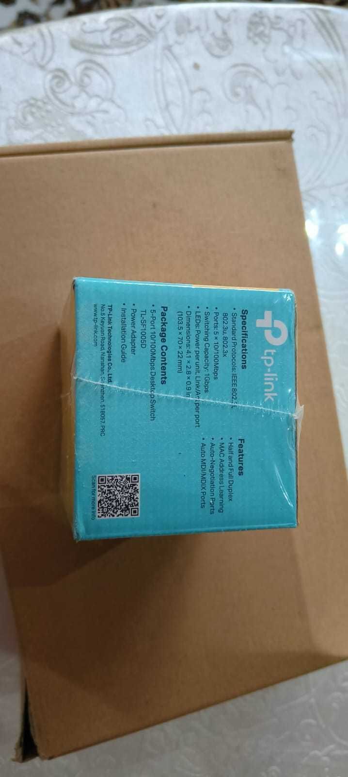 Хаб (СВИТЧ) Switch 5 портовый Tp-link 10/100Mbs