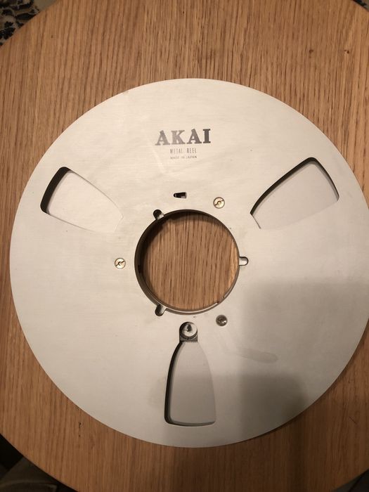 Role magnetofon Akai 26 cm originale made in japan