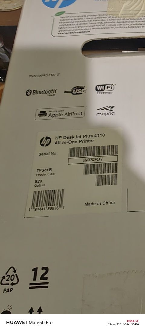 HP deskjet plus 4110
