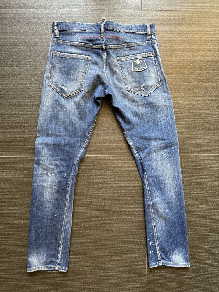 КАТО НОВИ 100% оригинални Dsquared2 дънки 46 размер