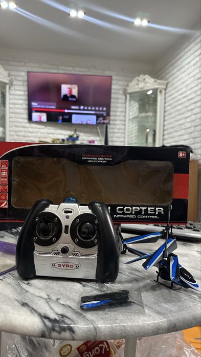 Вертолет на пульте