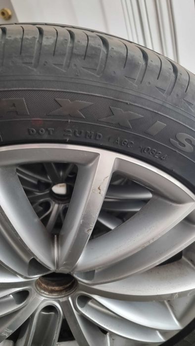 Jante Tiguan 235/50/R18 cu anvelope Maxis DOT 2024&2022