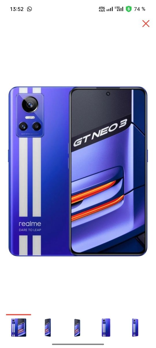 Realme GT Neo 3 150W