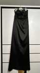 Rochie neagră din satin