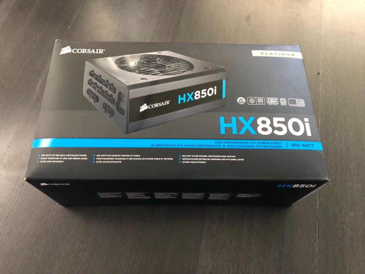 Corsair HX850i High-Performance 850 Watt PLATINUM