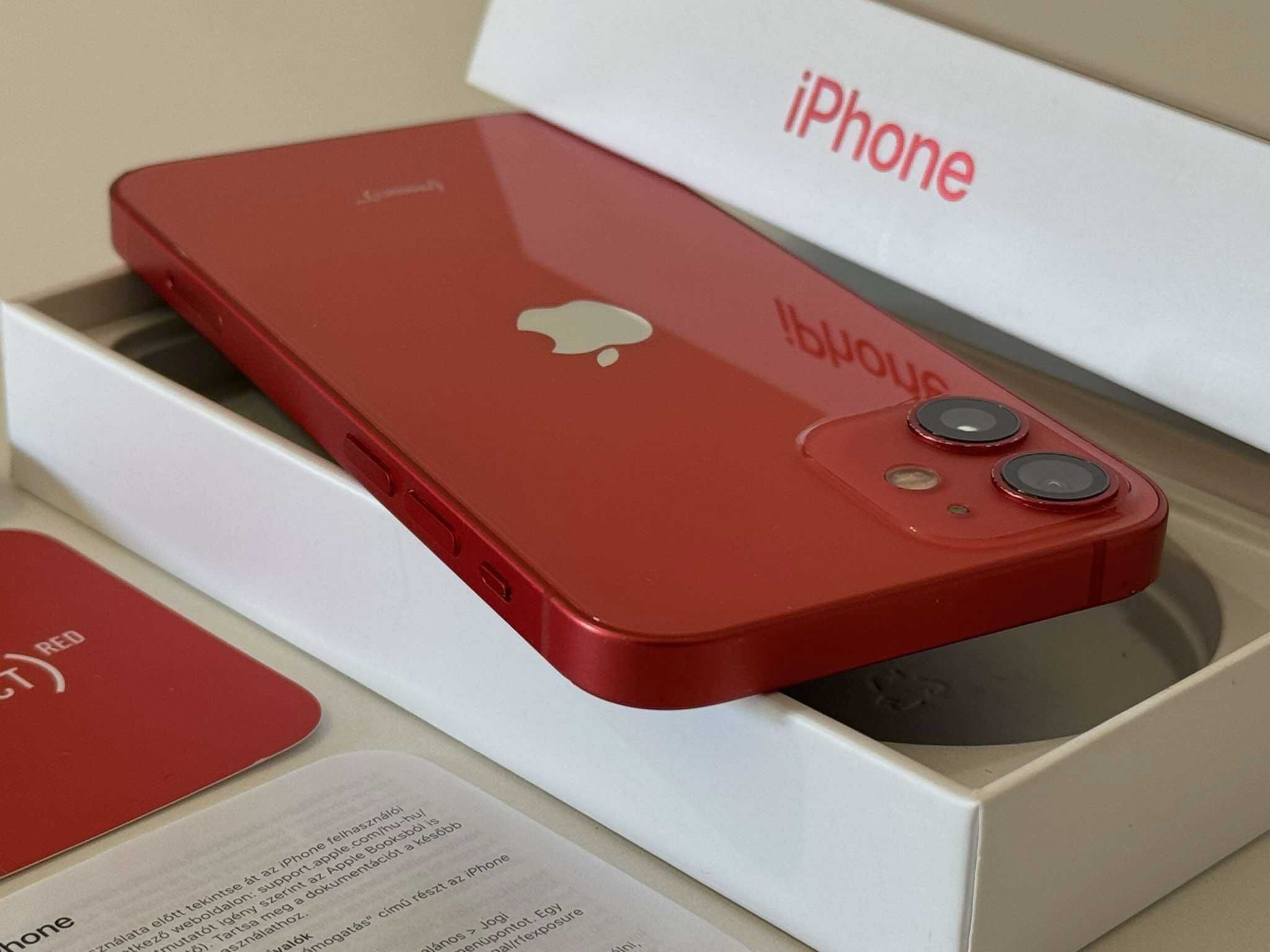 Бартер! iPhone 12 Mini 128GB 90% Батерия Product Red (Червен)