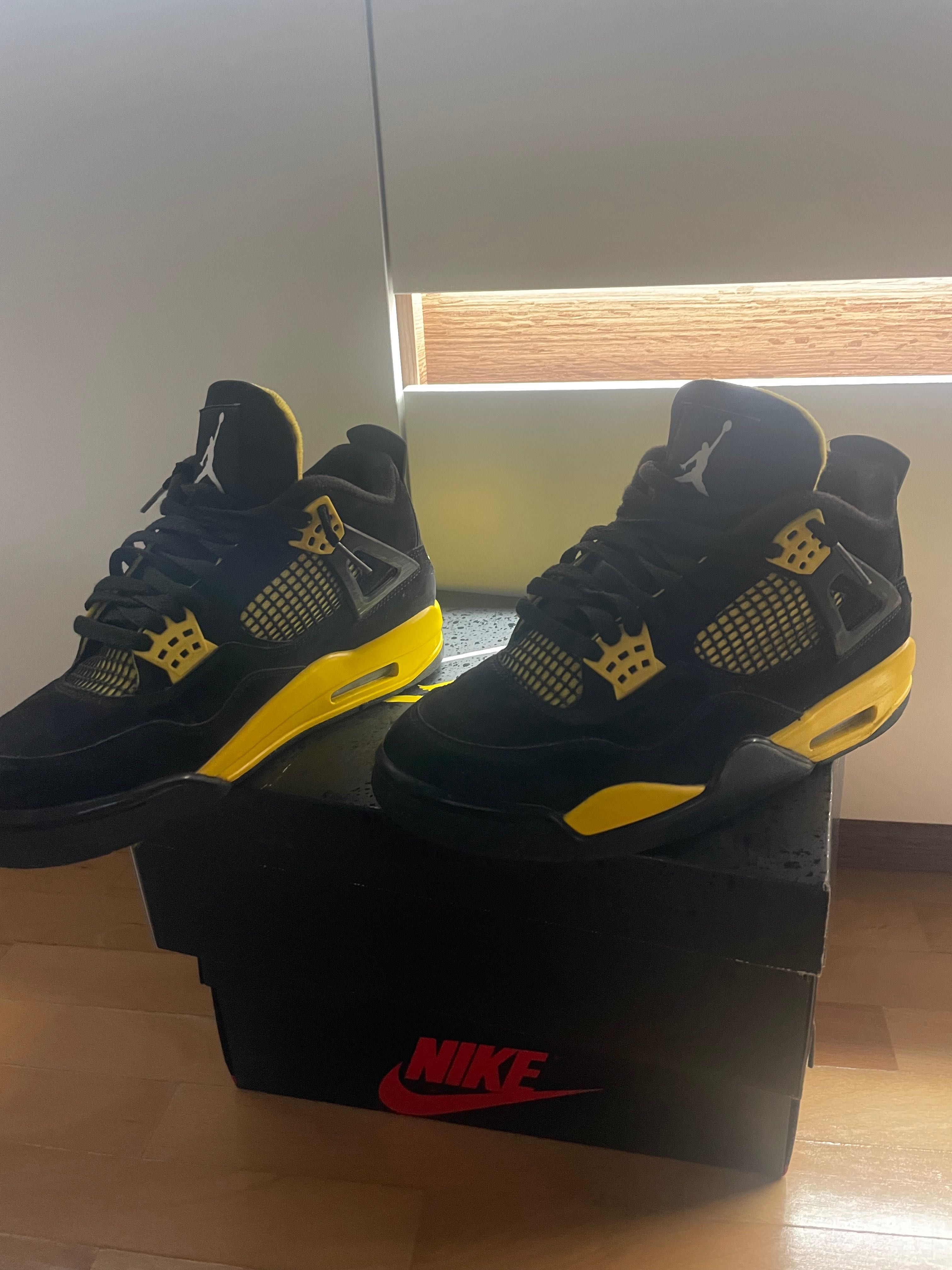 Jordan 4 yellow thunder , originali