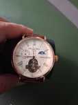 Ceas Time100 -  Analog Ivory Automatic Waterproof Brown W/ Box