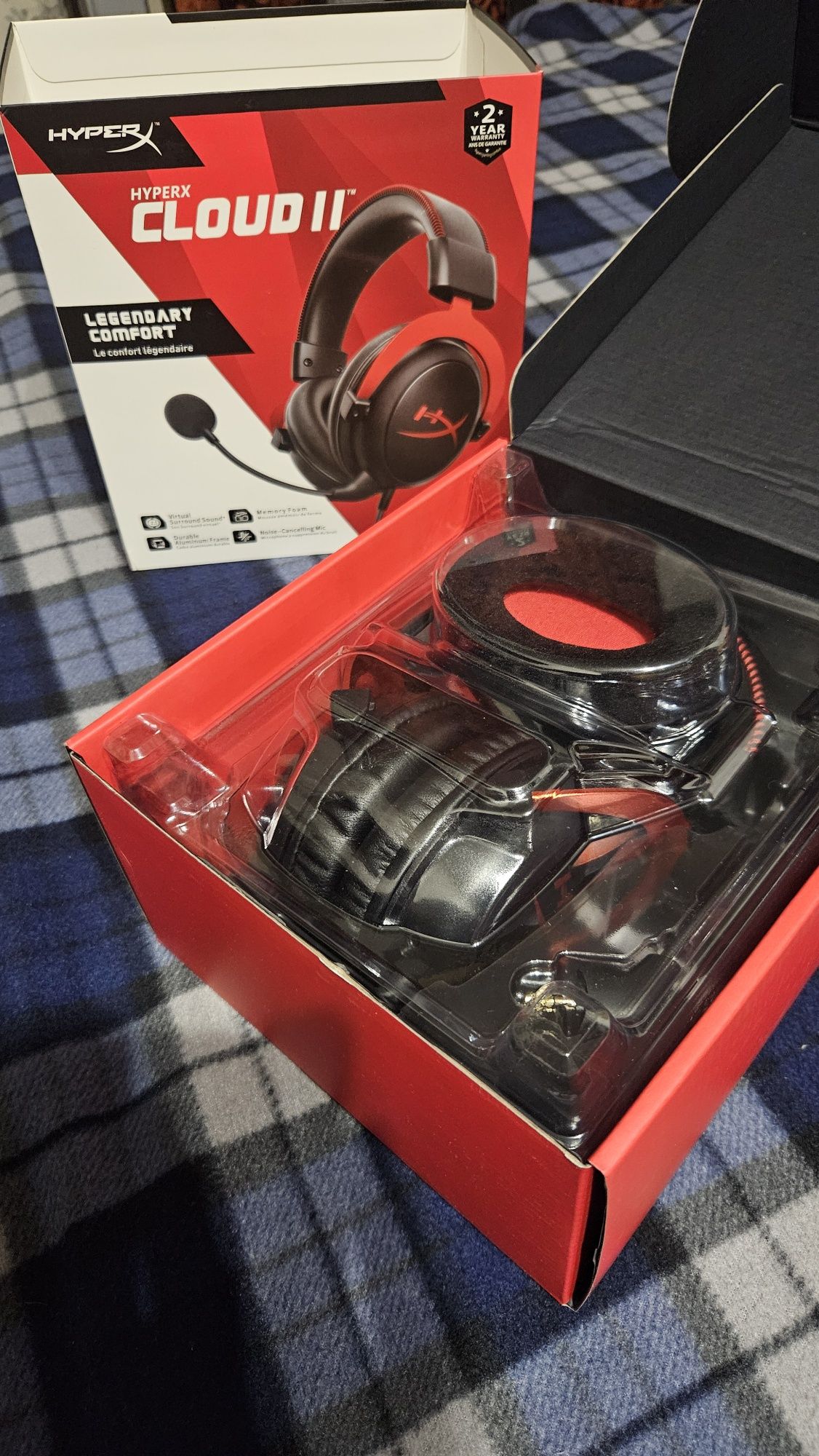 Наушники hyper x cloud 2
