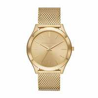 Мъжки часовник Michael Kors Slim Runway Quartz Stainless Steel Gold