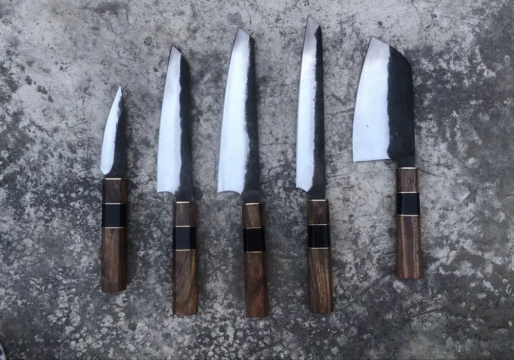 Set cutite bucatar - otel japonez forjat manual