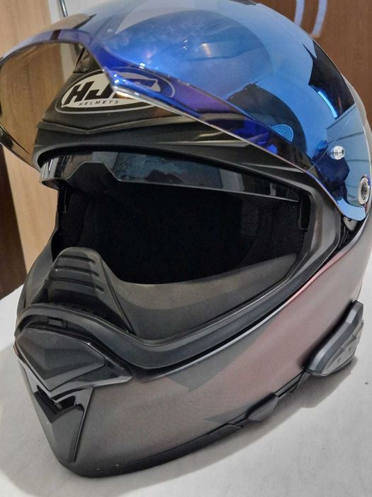 Casca integrala HJC F70 SOLID, XXL, mat negru