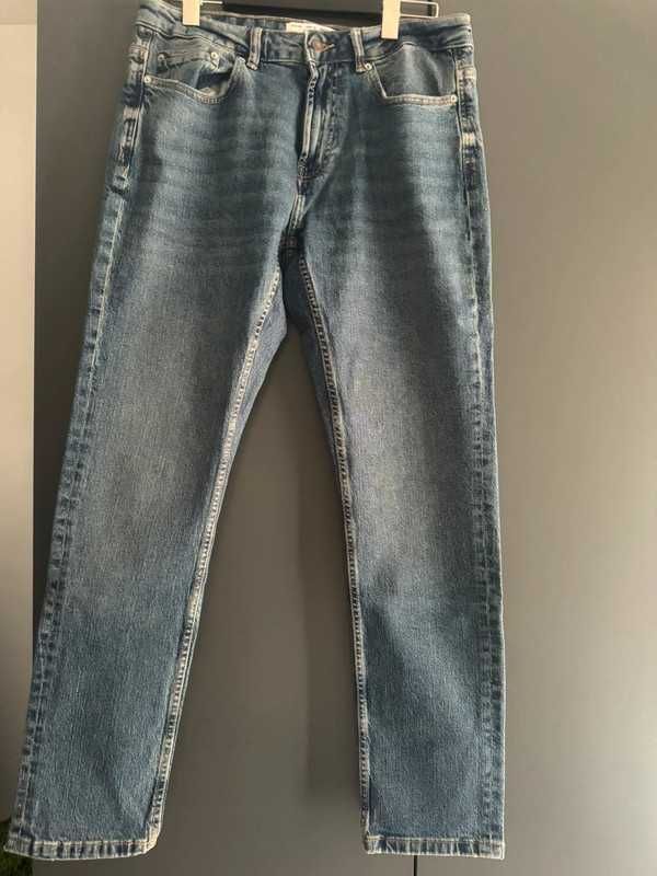 Blugi barbati pull &bear marimea 42-slim