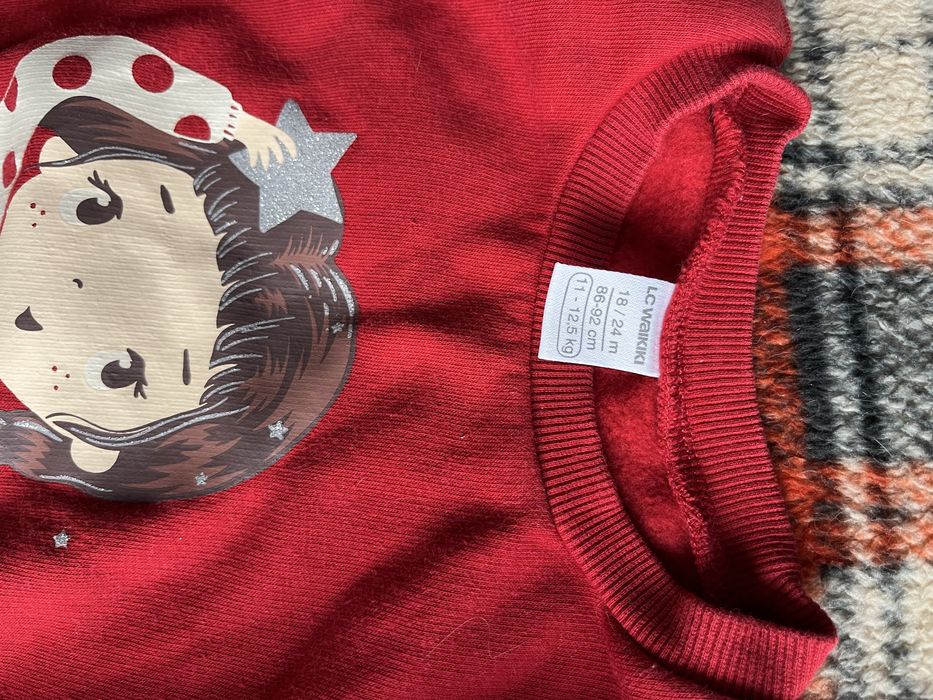 3бр зимни блузи за момиче 86-92