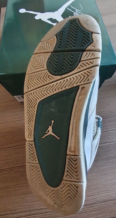 Air Jordan Retro 4 Oxidized Green