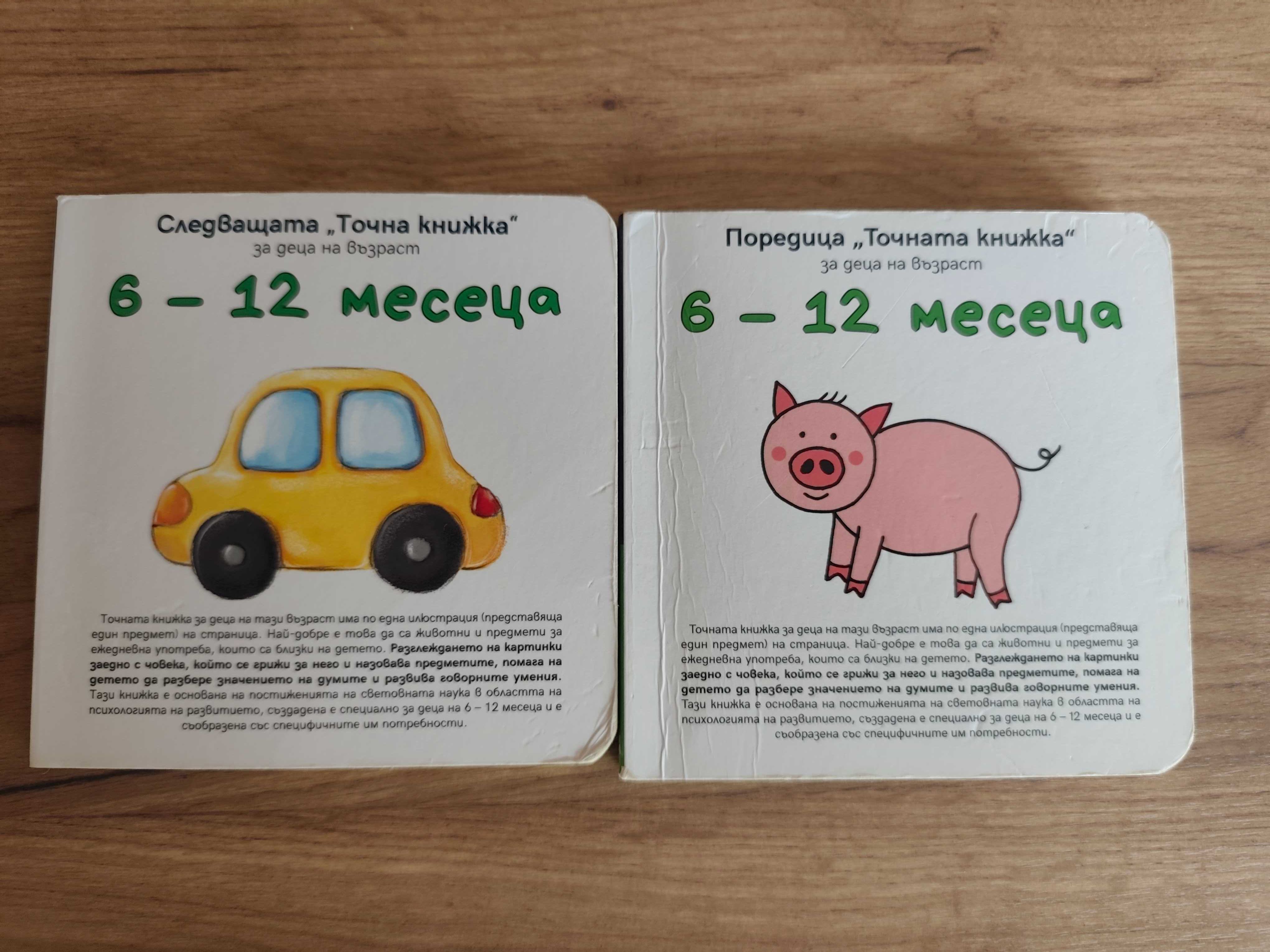 Точната книжка 6-12м