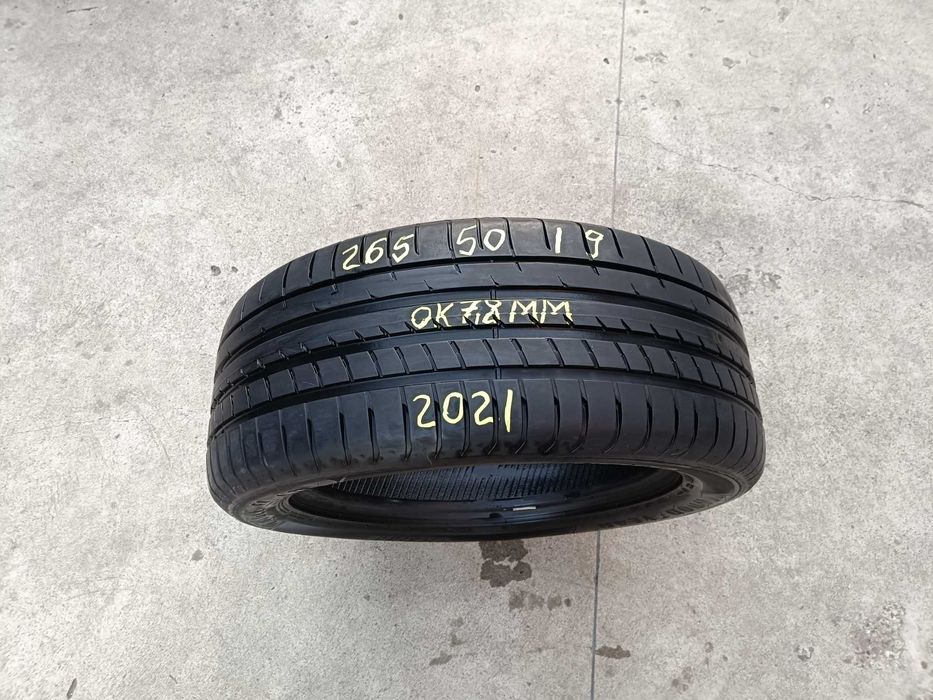 O anvelopa vara 265 50 19 goodyear asymmetric 2 ptofil de 7,8 mm
