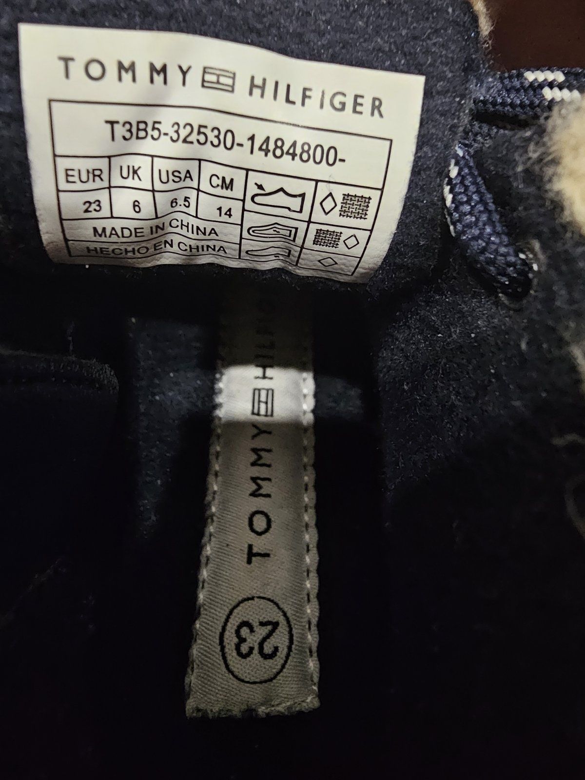 Детски ботуши Tommy Hilfiger 23 номер