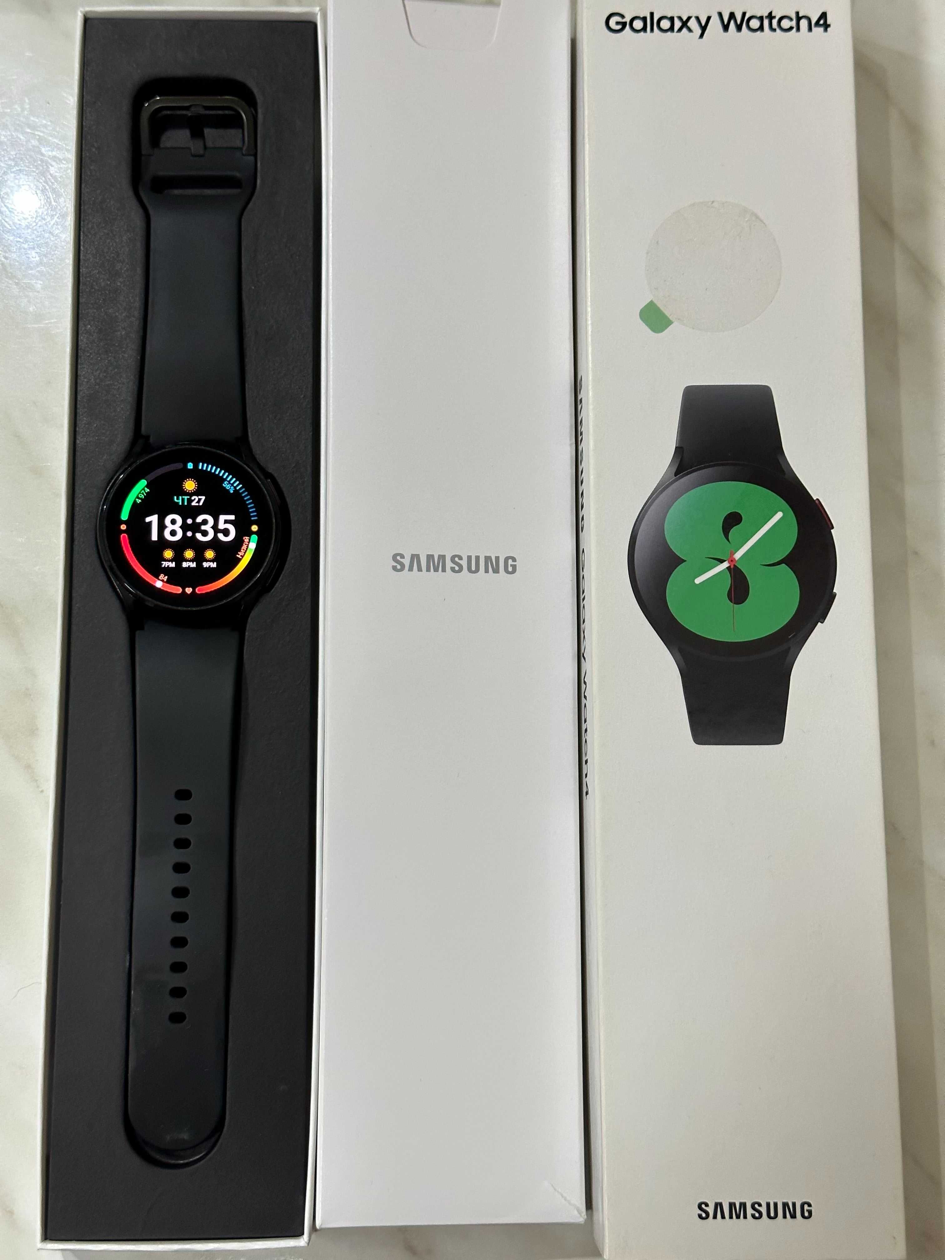 СРОЧНО!! Продам свои Galaxy Watch 4 40mm. Полный комплект