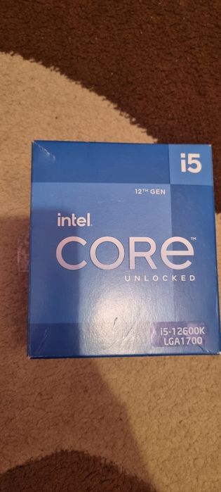 Procesor gaming intel i5 12600k