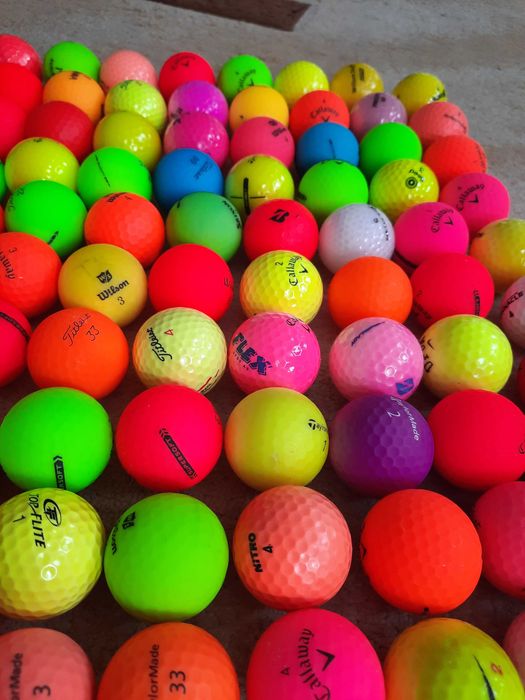 Bile,mingii de golf colorate