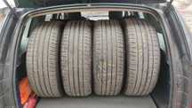 4 броя летни гуми 215/55 R17 PIRELLI CINTURATO P7 94W Dot 0320 4,3мм