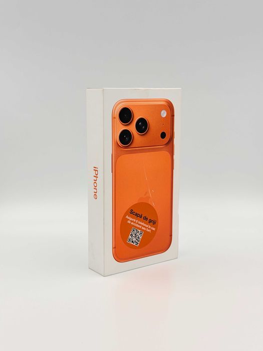 Magazin apple iPhone 17 pro sigilat cosmic orange garantie 128gb rate