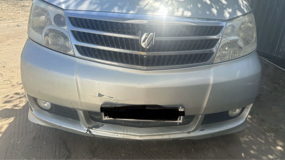 Продам бампер фар на альфард до рестайл