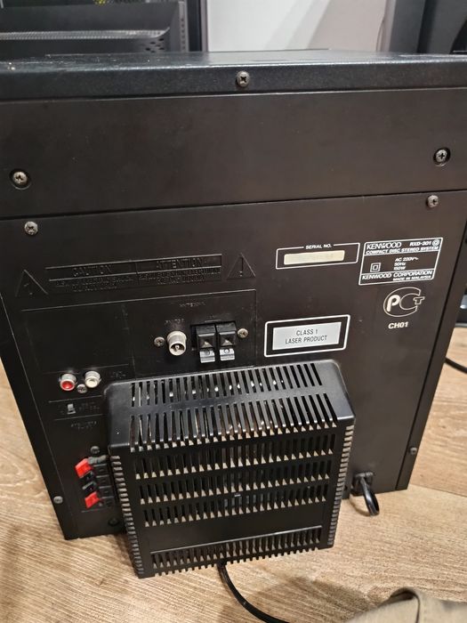Kenwood XD-301 combina vintage retro fara boxe