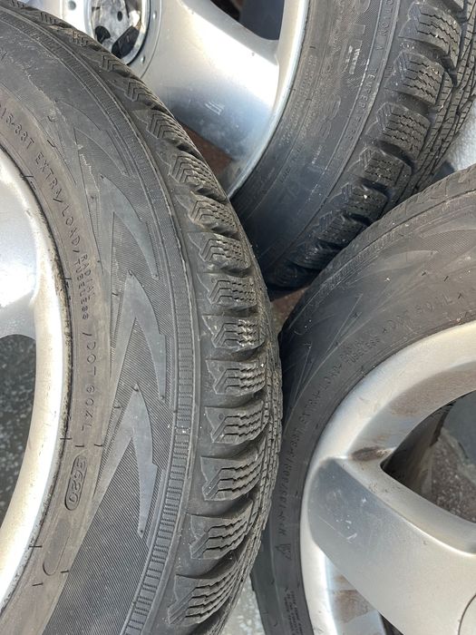 Jante Skoda aluminiu + anvelope M/S 185/60r15