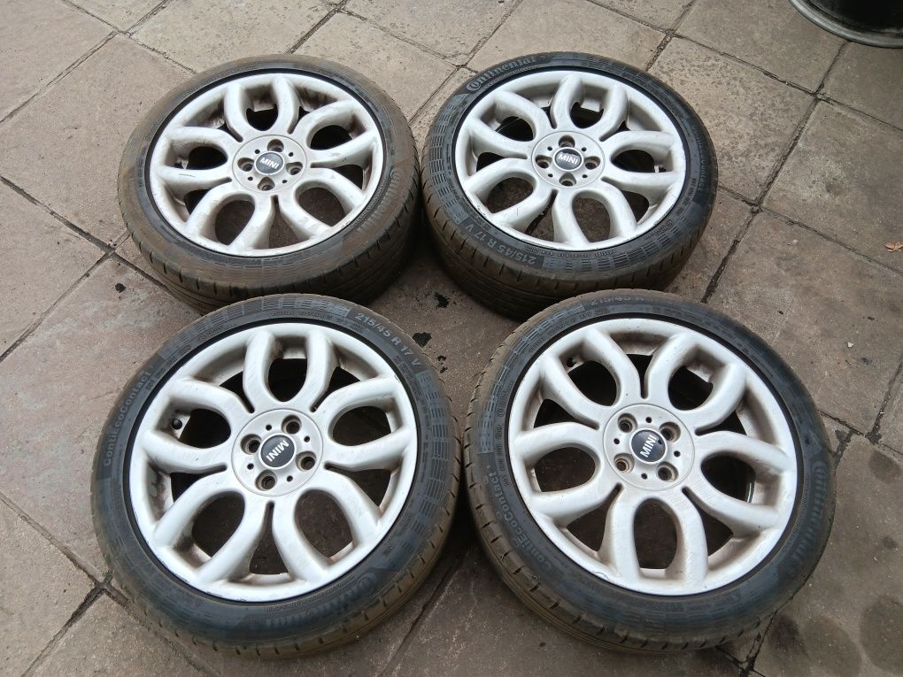 4x100 17 алуминиеви джанти Mini Cooper 7j