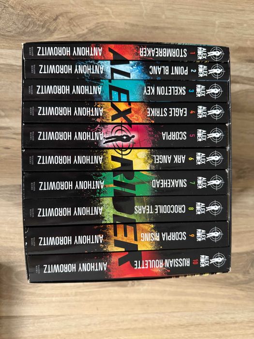 Alex Rider - Пълен сет 10 книги, на Английски