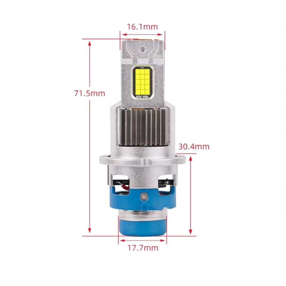 Диодни крушки D2S/D2R, 50W, 12-24V, комплект