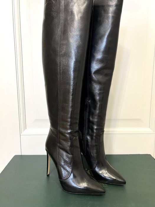 продам сапоги из натуральной кожи, брендовые!