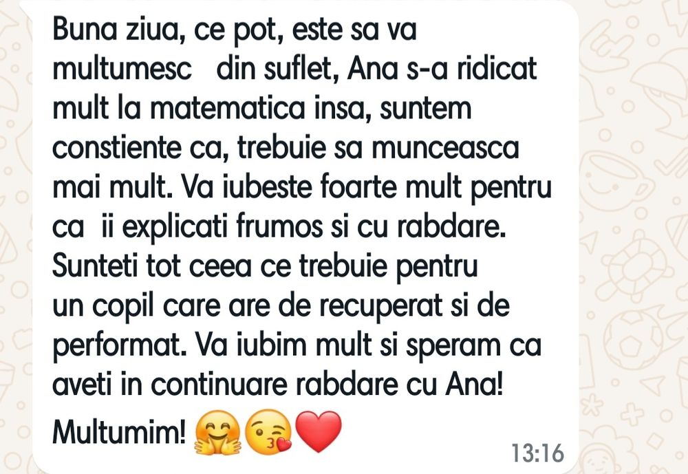 Meditații matematică