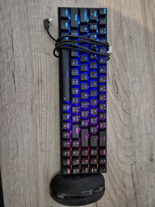 Tastatură wireless RedDragon + mouse wireless Marvo