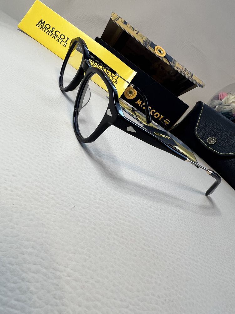 Moscot KASH rame ochelari titan rimless lentile protectie