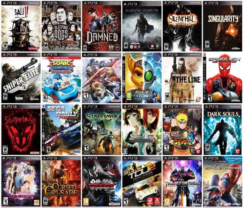 Установка игр на PS 3. Прошивка Плэйстейшн 3.