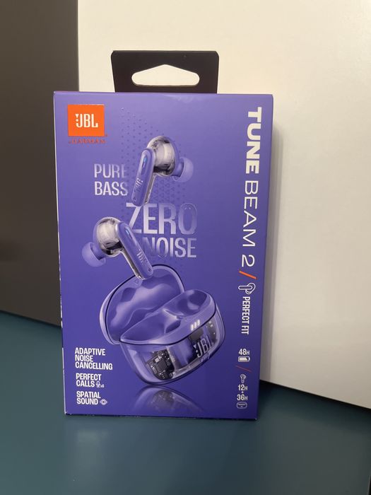 Casti JBL Tune Beam 2(culoare:mov)