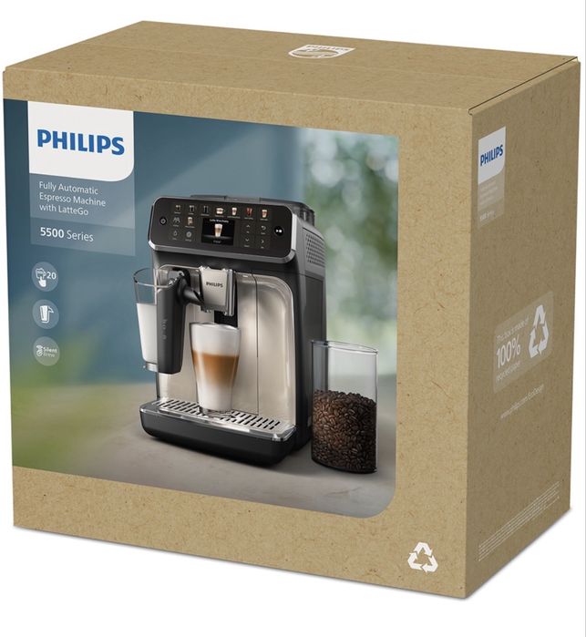 Espressor cafea Philips seria5500 PREMIUM INOX , aparat cafea