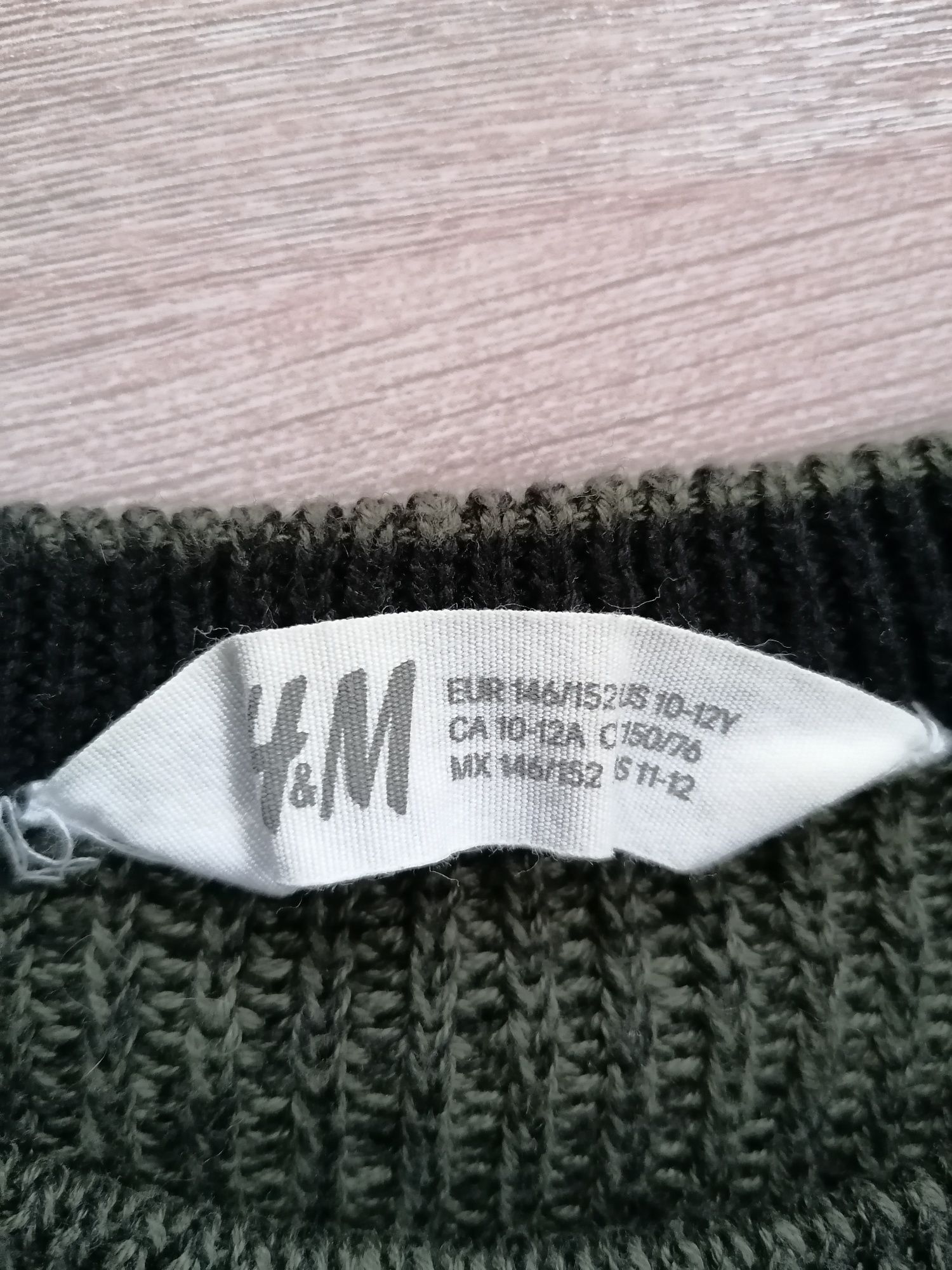 H&M финно плетен пуловер и худи