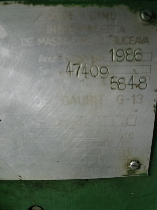 Bormașină industriala cu coloana/mașina de gaurit