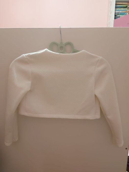Rochie copii model floral cu bolero