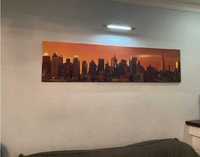 Современная картина, постер “Восход над Нью-Йорком”.(не Китай)