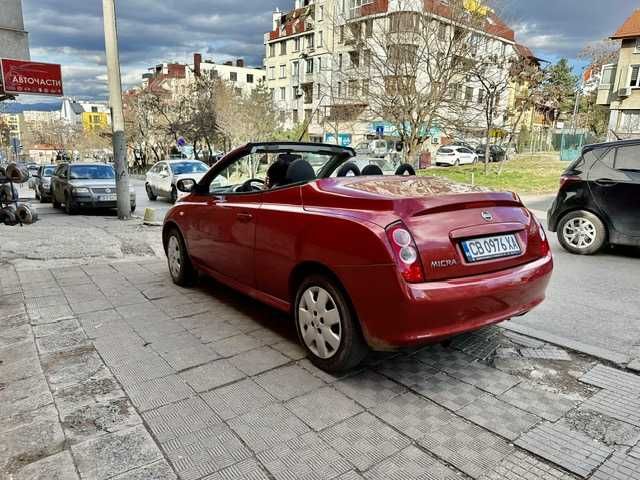 Нисан Микра кабрио