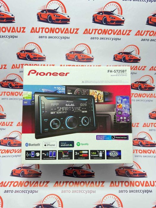 Магнитофон PIONER FH - S725BT  | Naqd + Muddatli to‘lov