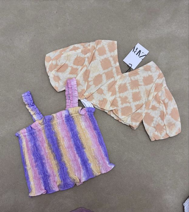 Set bluze Zara marimea 110 si 116