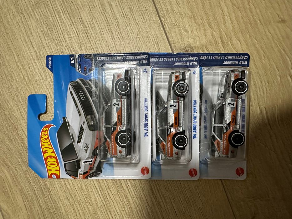 Hot Wheels Treasure Hunt Audi, Ferrari, Porsche, Skyline, Bugatti
